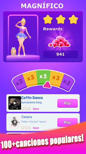 Captura de pantalla de Dancing Dress - Chica de moda