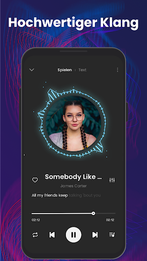 Offline Musik App: MP3 Player Screenshot