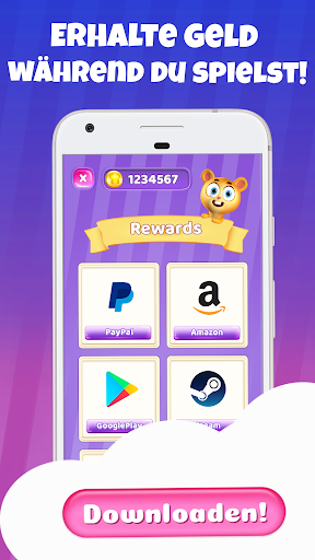Coin pop- Gutscheine gewinnen Screenshot