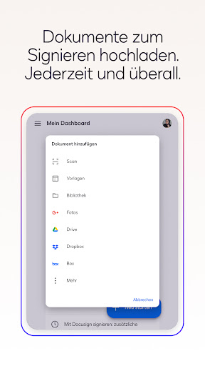 Docusign – Digitale Signature Screenshot