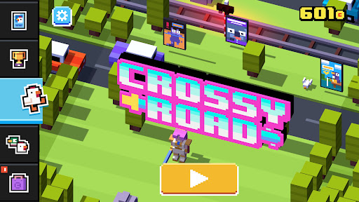Captura de pantalla de Crossy Road