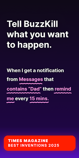 BuzzKill Notification Manager screenshot