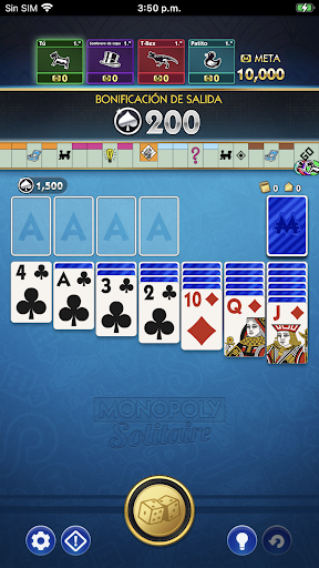 Captura de pantalla de Juegos: MONOPOLY Solitaire