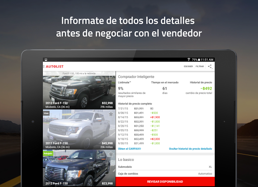 Captura de pantalla de Autolist