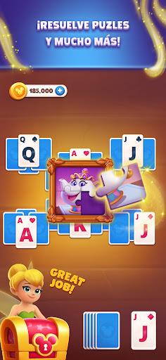 Captura de pantalla de Disney Solitaire