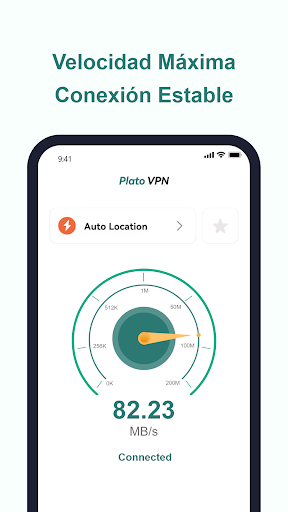 Captura de pantalla de Plato VPN: Súper VPN gratis