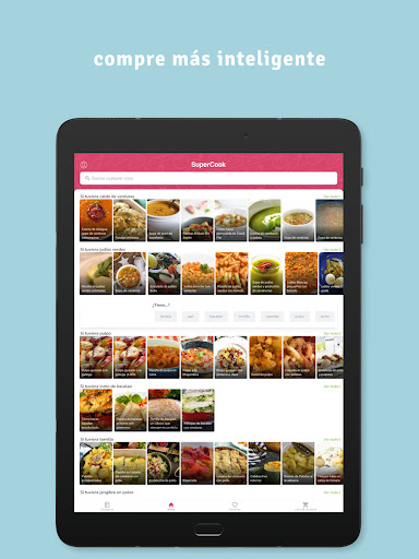 Captura de pantalla de SuperCook Generador de Recetas
