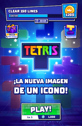 Captura de pantalla de Tetris®