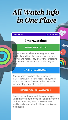 SmartWatch Connect for Android screenshot