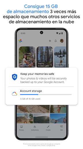 Captura de pantalla de Google Fotos