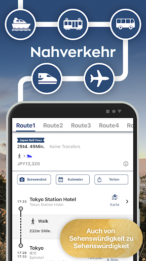 Japan Travel: JR Pass & Zug Screenshot