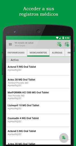 Captura de pantalla de FollowMyHealth®
