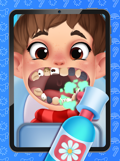Captura de pantalla de Juegos de dentista para niños