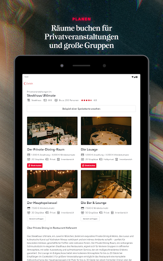 OpenTable Screenshot