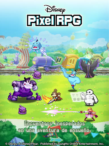 Captura de pantalla de Disney Pixel RPG