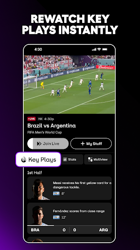 Captura de pantalla de FOX One: Live News, Sports, TV