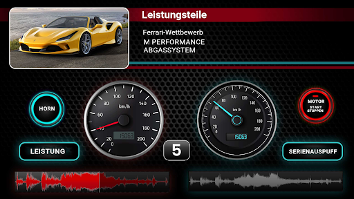Automotorgeräusche - Gaspedal Screenshot