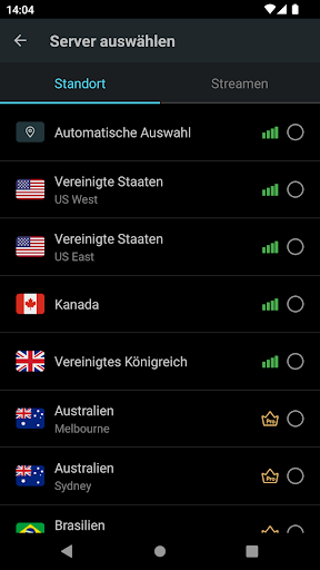 Secure VPN－Sichereres Internet Screenshot