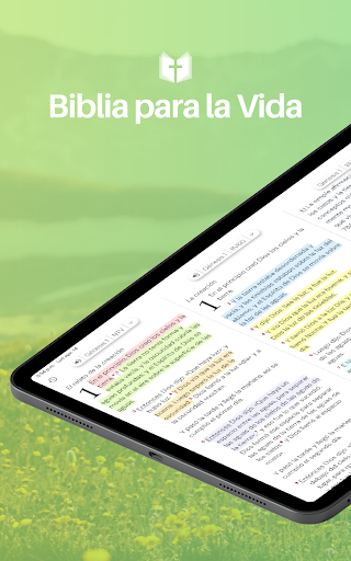 Captura de pantalla de Biblia para la Vida