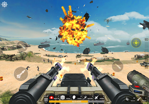 Captura de pantalla de World War: Army Battle FPS 3D