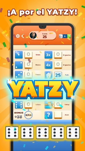 Captura de pantalla de Yatzy - Juego de dados