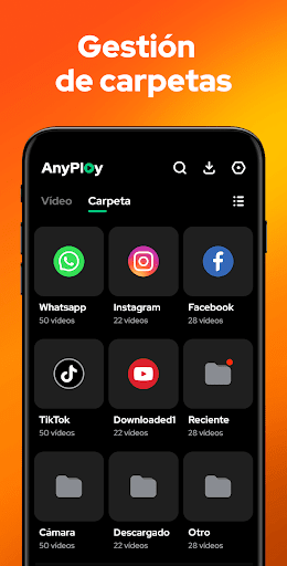 Captura de pantalla de Reproductor de Video – AnyPlay