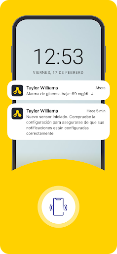 Captura de pantalla de LibreLinkUp