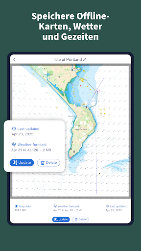 Savvy Navvy: Boot Seekarten Screenshot