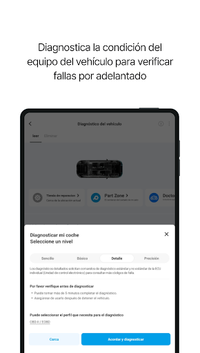 Captura de pantalla de Infocar - Escáner OBD2