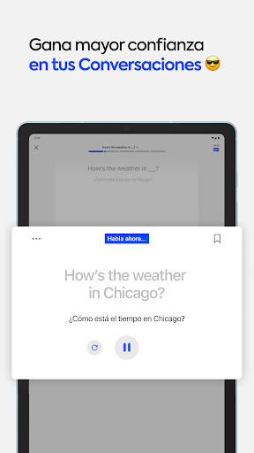 Captura de pantalla de Speak - Aprende inglés