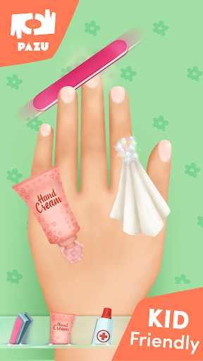 Captura de pantalla de Salón de uñas para niñas