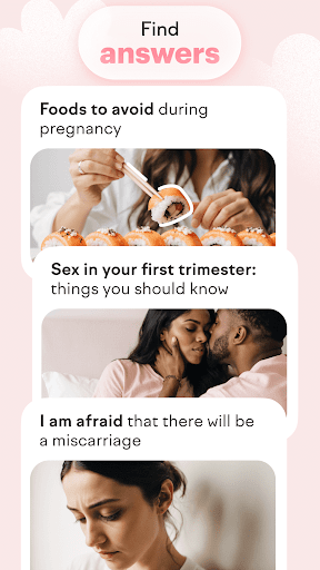 amma: Schwangerschafts-App Screenshot