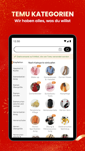 Temu: Shoppe wie Milliardäre Screenshot