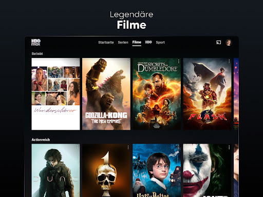 HBO Max: Filme und Serien Screenshot