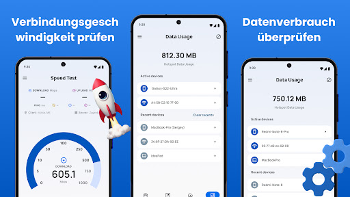 Tragbarer Mobiler WIFI hotspot Screenshot
