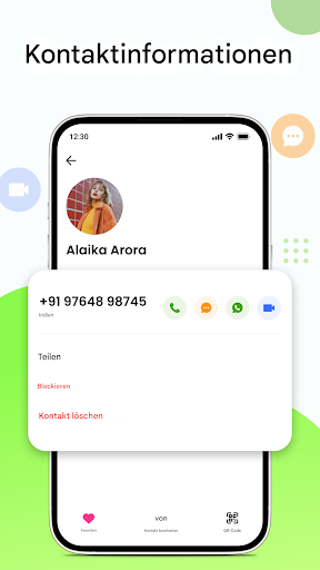 Telefonwähler - Kontakte Screenshot