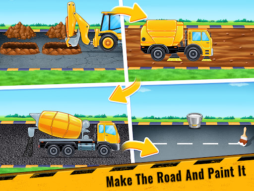 Captura de pantalla de Kids Road Builder - Kids Games