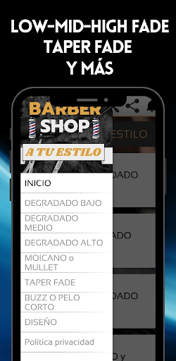 Cortes de Pelo Hombre 2024 Screenshot