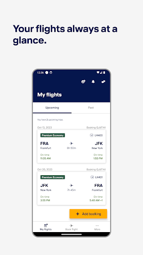 Captura de pantalla de Lufthansa