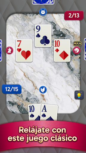 Captura de pantalla de Spades Stars- Juego de picas