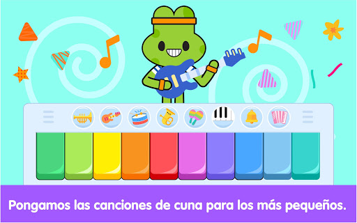 Captura de pantalla de Diversión con piano para niños