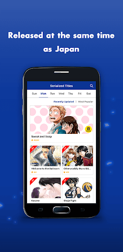 Captura de pantalla de K MANGA