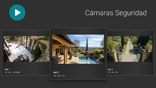 Captura de pantalla de Visor de cámara IP WiFi