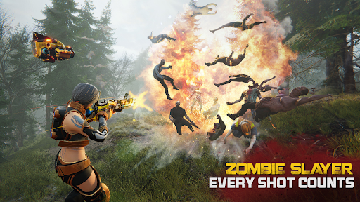 Captura de pantalla de Zombie Gun 3D Apocalypse Games