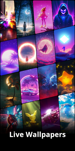 Captura de pantalla de Live Wallpapers, 4K Wallpapers