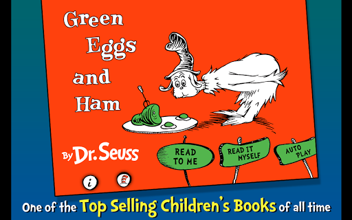 Green Eggs and Ham - Dr. Seuss screenshot