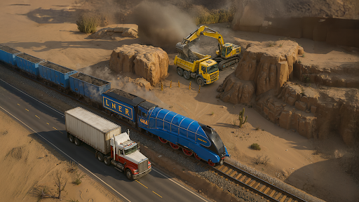 Captura de pantalla de Transport Tycoon Empire: City