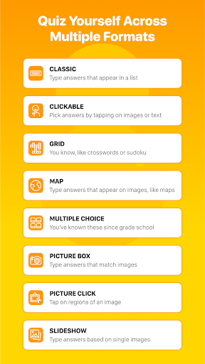 Captura de pantalla de Sporcle : Play Trivia Quizzes
