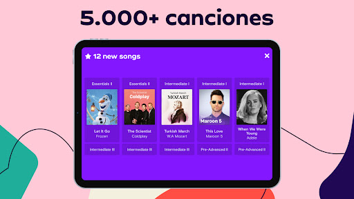 Captura de pantalla de Simply Piano - Aprende Rápido