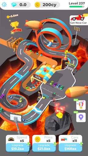 Captura de pantalla de Idle Racing Tycoon-Car Games